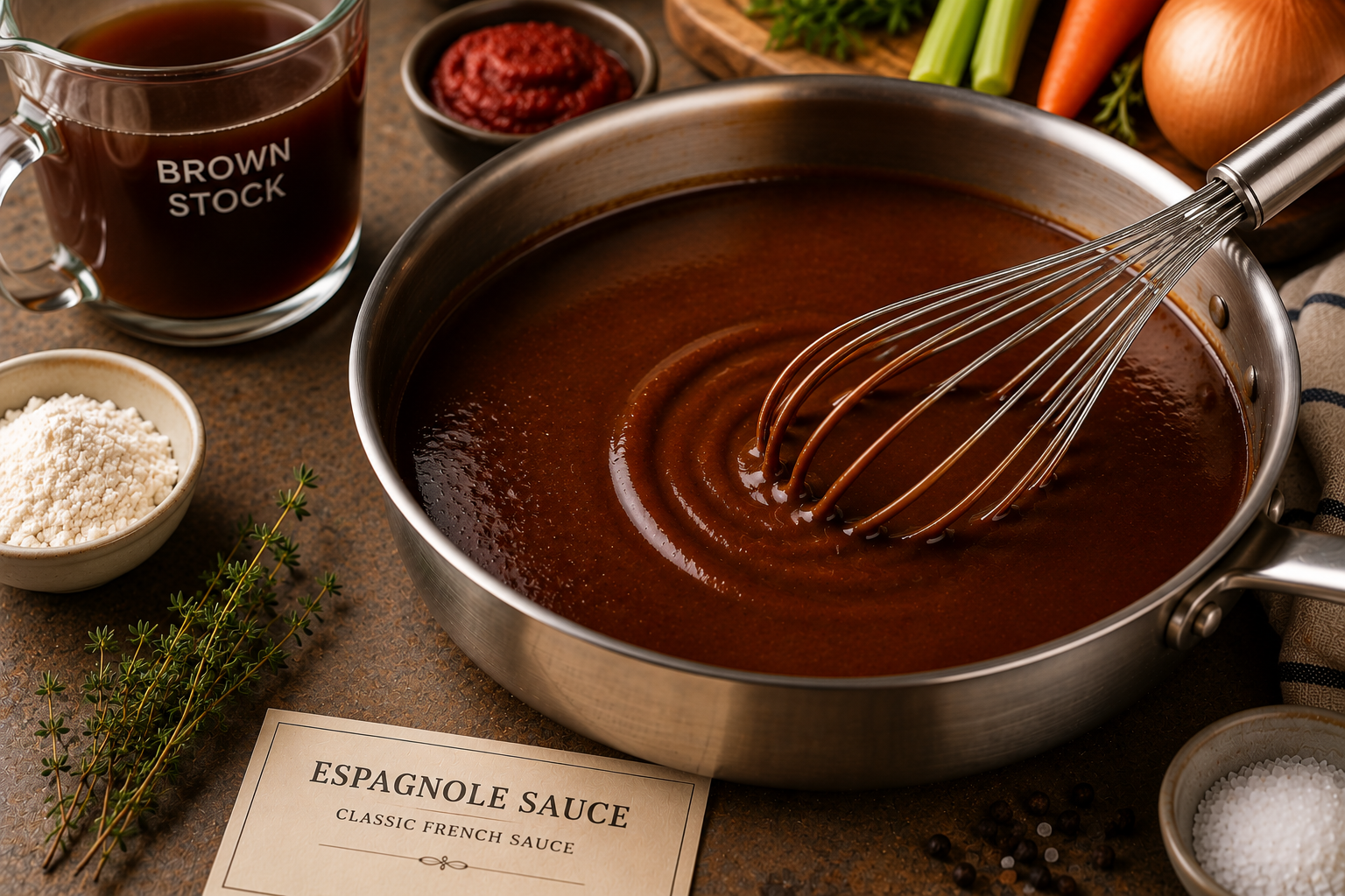 Espagnole Sauce